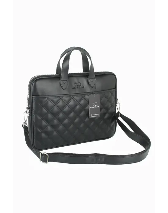 13.3-14 inç Siyah El ve Omuz Laptop Evrak Çantası