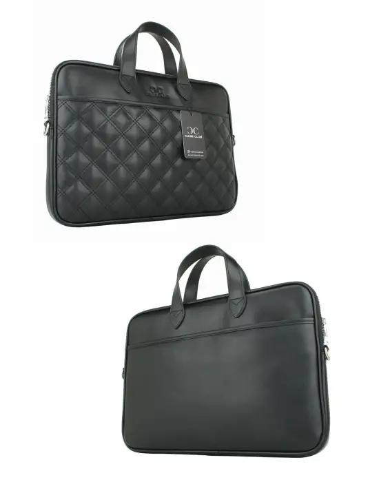 13.3-14 inç Siyah El ve Omuz Laptop Evrak Çantası