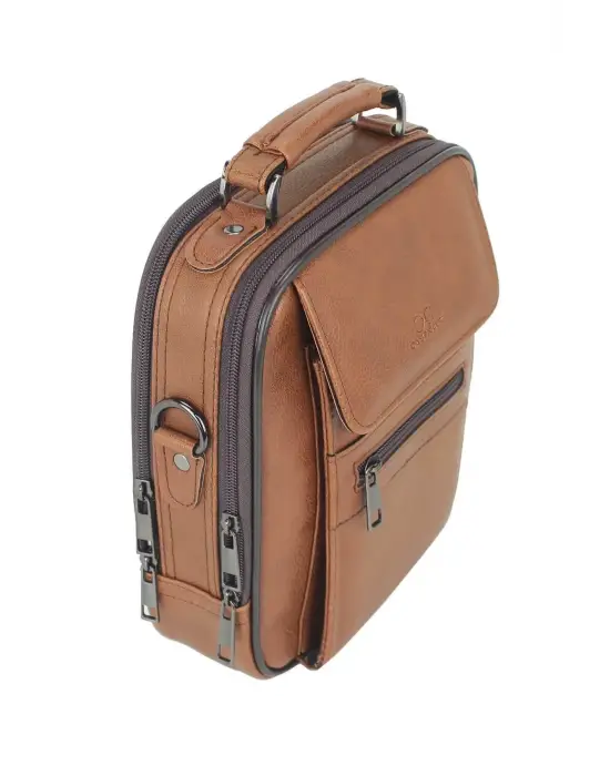 Kasalı Erkek Taba El Ve Omuz Çantası