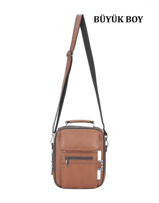 Kasalı Erkek Taba El Ve Omuz Çantası