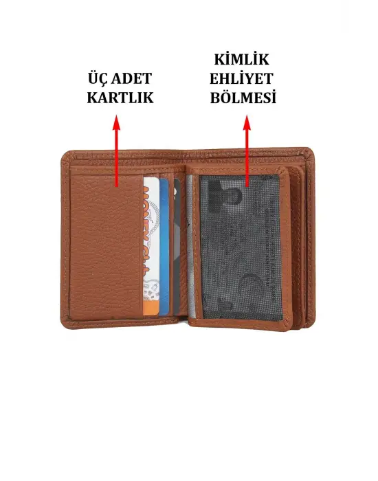 Hakiki Deri Kartlık Kartvizitlik Taba Cüzdan