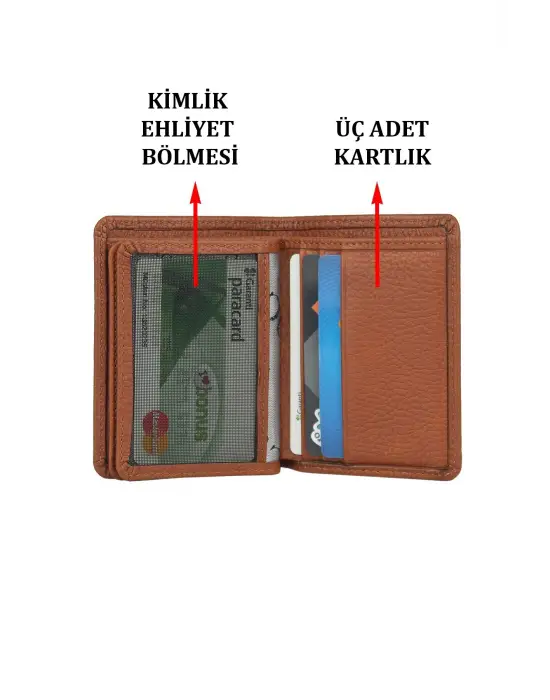 Hakiki Deri Kartlık Kartvizitlik Taba Cüzdan