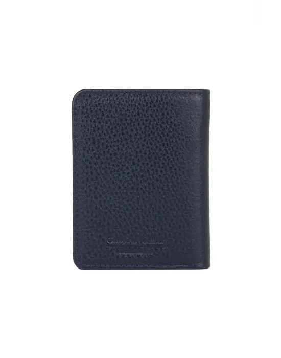 Hakiki Deri Kartlık Kartvizitlik Lacivert Cüzdan