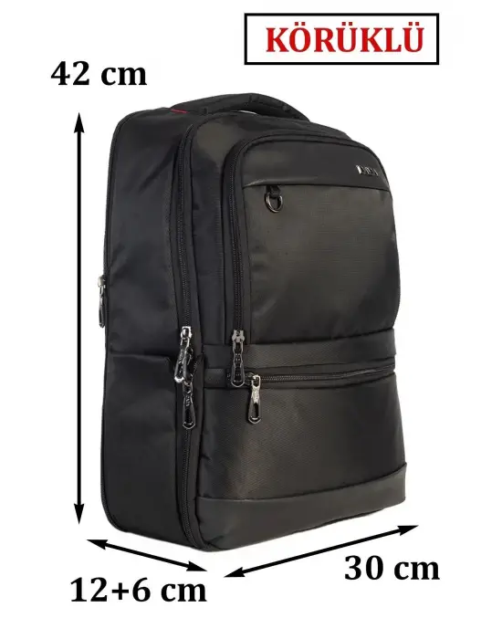 Sportif Su Geçirmez Notebook Laptop Sırt Çantası 14 - 15,6 inç