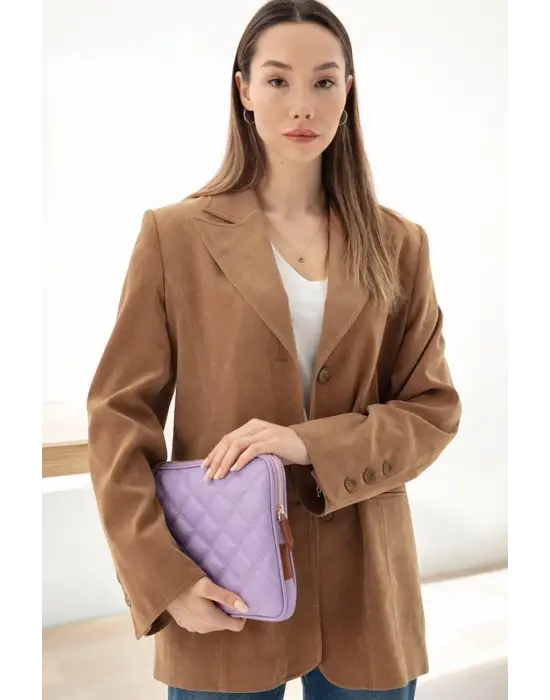 10-11 İnç Şık iPad Air Pro & Matepad & Galaxy Lila Tablet Kılıfı