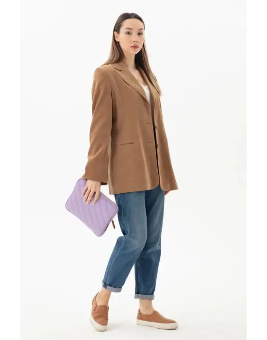 10-11 İnç Şık iPad Air Pro & Matepad & Galaxy Lila Tablet Kılıfı