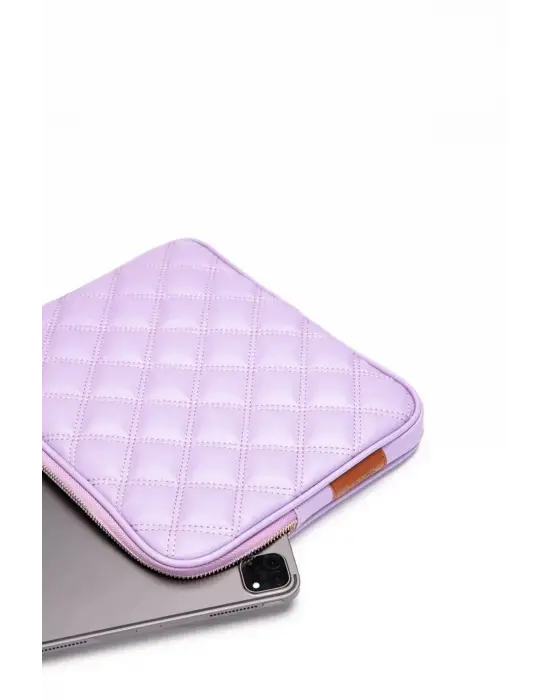 10-11 İnç Şık iPad Air Pro & Matepad & Galaxy Lila Tablet Kılıfı