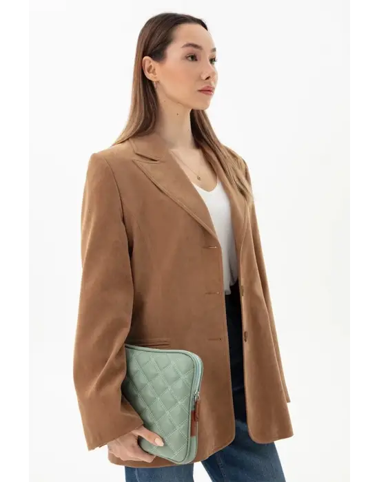 10-11 İnç Şık iPad Air Pro & Matepad & Galaxy Su Yeşili Tablet Kılıfı