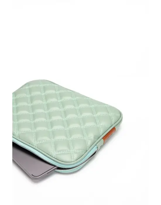 10-11 İnç Şık iPad Air Pro & Matepad & Galaxy Su Yeşili Tablet Kılıfı