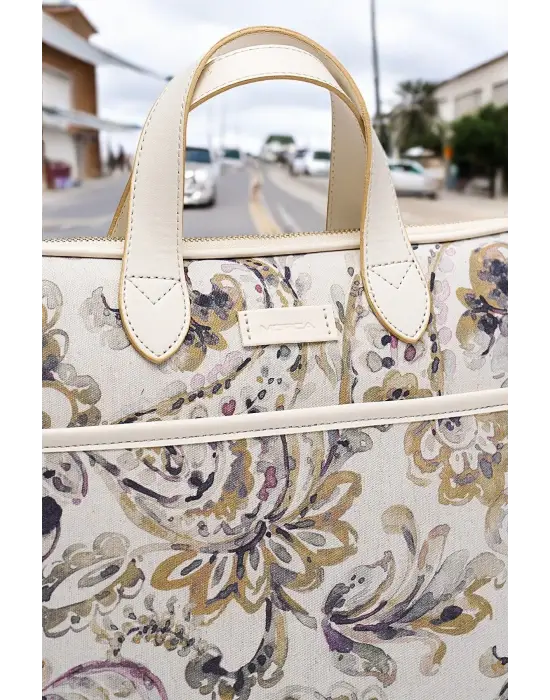 Macbook Air Pro 13.3-14 inç Çiçekli Notebook Laptop Evrak Çantası