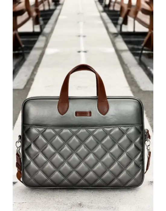 Macbook Air Pro 13.3-14 inç Gri Notebook Laptop Evrak Çantası