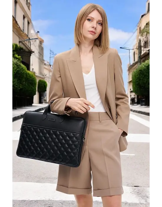 Macbook Air Pro 13.3-14 inç Siyah Notebook Laptop Evrak Çantası