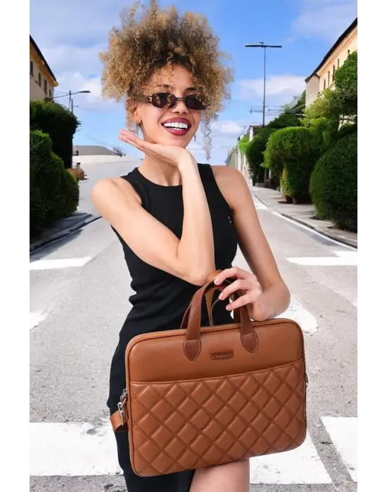 Macbook Air Pro 13.3-14 inç Taba Notebook Laptop Evrak Çantası