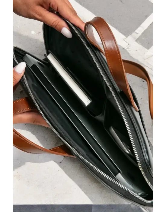 Macbook Air Pro 13.3-14 inç Taba Notebook Laptop Evrak Çantası