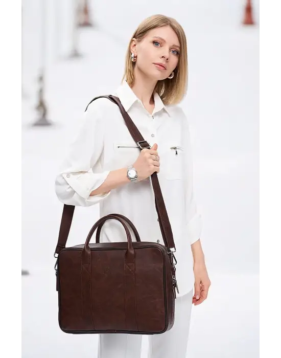 Macbook Fonksiyonel Organizer Notebook Laptop Evrak Çantası 13 & 14 İnç