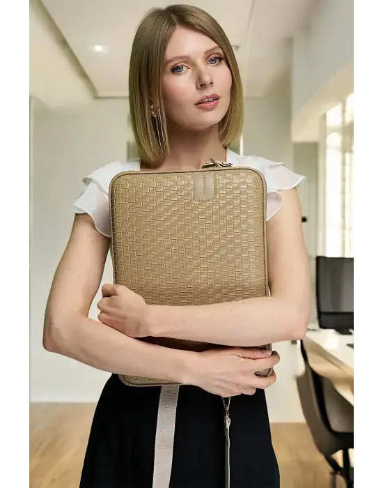 Hasır Lüx Macbook Air Pro 13.3 & 14 İnç Laptop Kılıfı