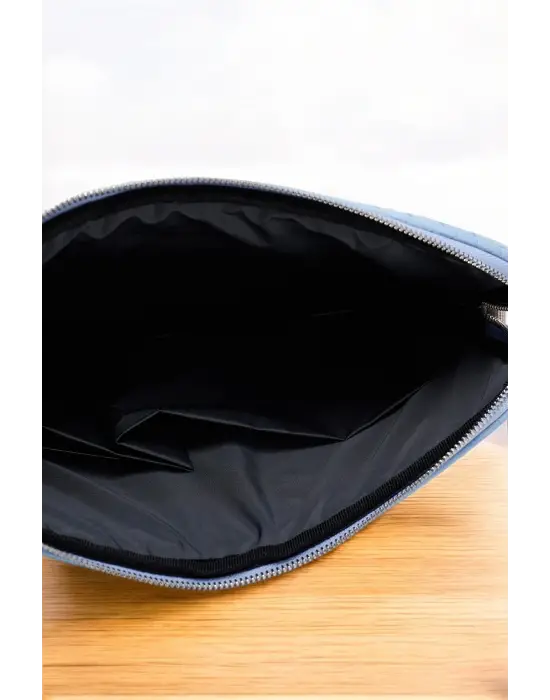 Hasır Lüx Macbook Air Pro 13.3-14 İnç Mavi Laptop Kılıfı