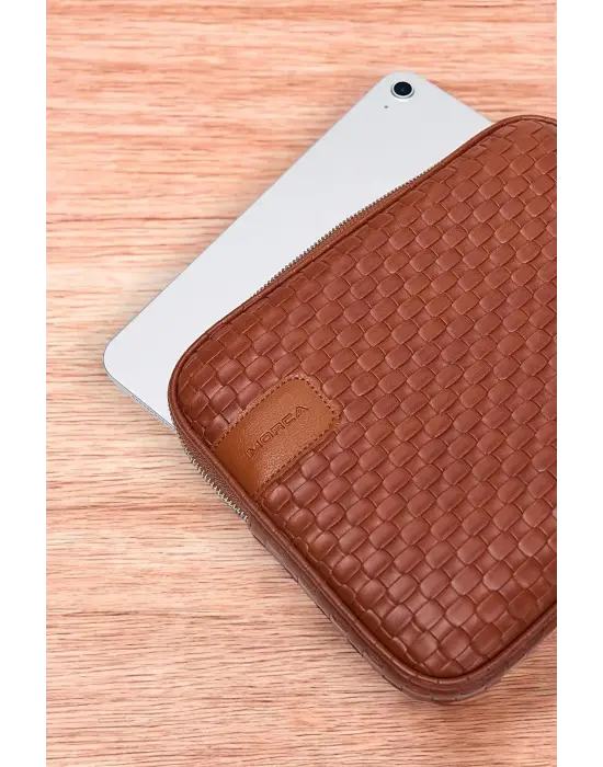 11 İnç iPad Air Pro, Matepad, Galaxy Hasır Taba Tablet Kılıf Çantası