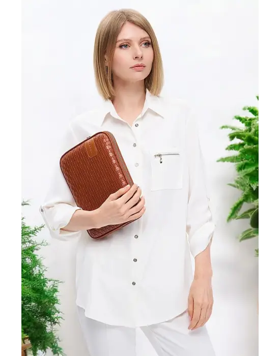 11 İnç iPad Air Pro, Matepad, Galaxy Hasır Taba Tablet Kılıf Çantası