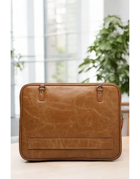 Macbook Air Pro 13.3 & 14 İnç Taba Laptop Kılıfı El Çantası