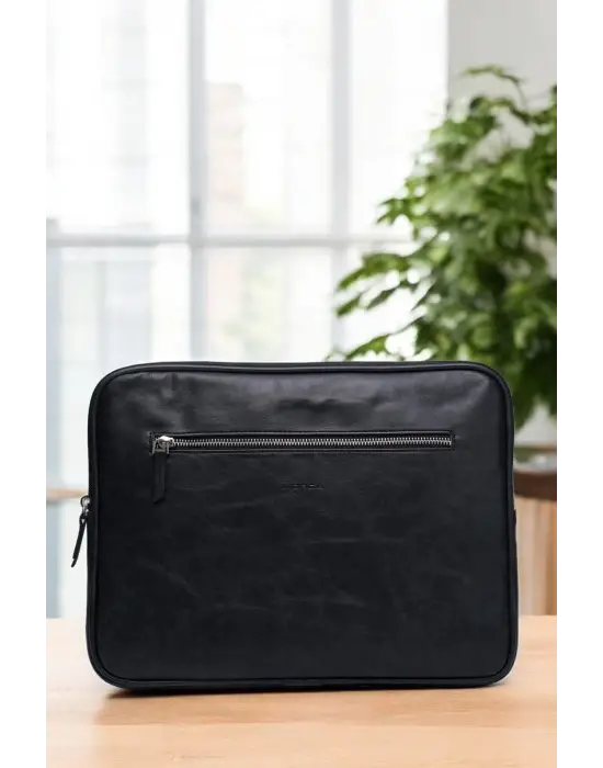 Macbook Air Pro 13.3 & 14 İnç Siyah Laptop Kılıfı El Çantası