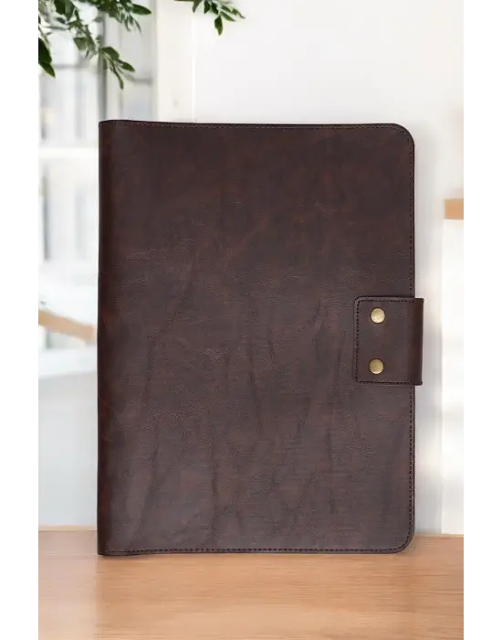 Lüx Macbook Air Pro 13-14 İnç Ofis Organizer Evrak & Laptop & Tablet Çantası