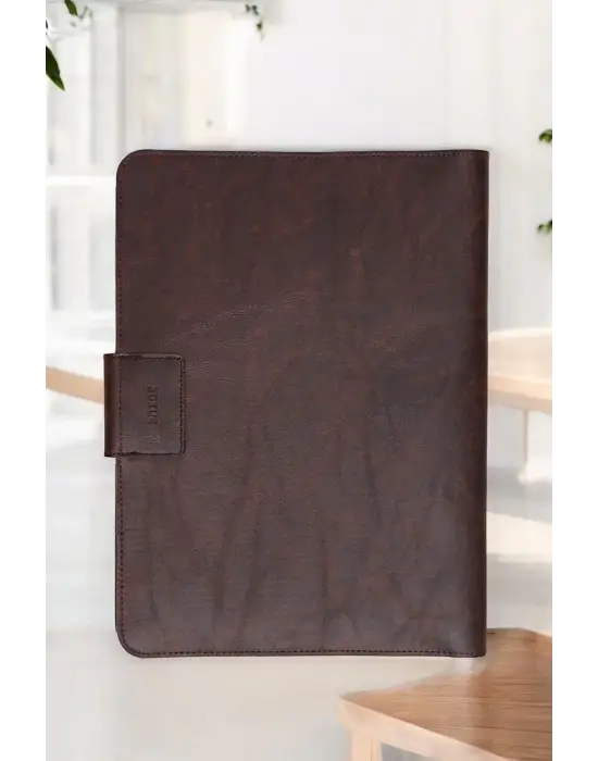 Lüx Macbook Air Pro 13-14 İnç Ofis Organizer Evrak & Laptop & Tablet Çantası
