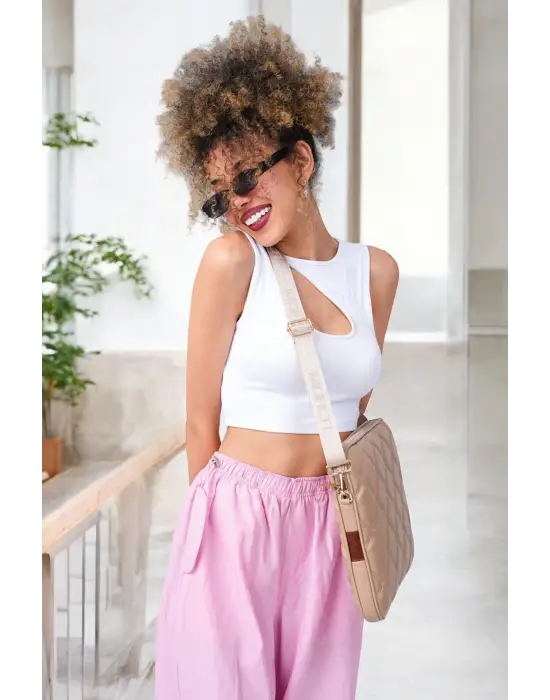 Kapitone Macbook Air Pro 13.3 & 14 İnç Vizon Laptop Tablet Kılıfı