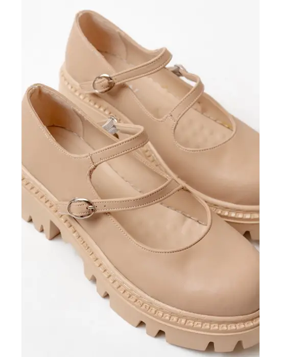 Nut Günlük Yüksek Tabanlı Loafer Ayakkabı