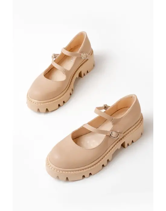 Nut Günlük Yüksek Tabanlı Loafer Ayakkabı