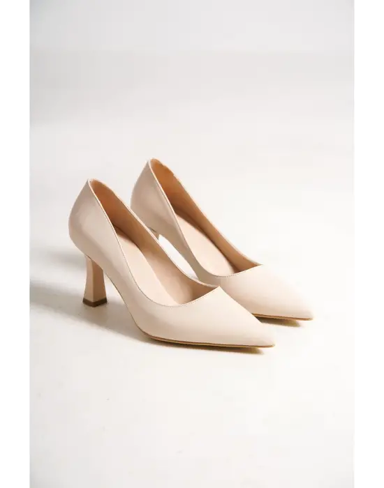 Alexandra Kadın Bej Stiletto