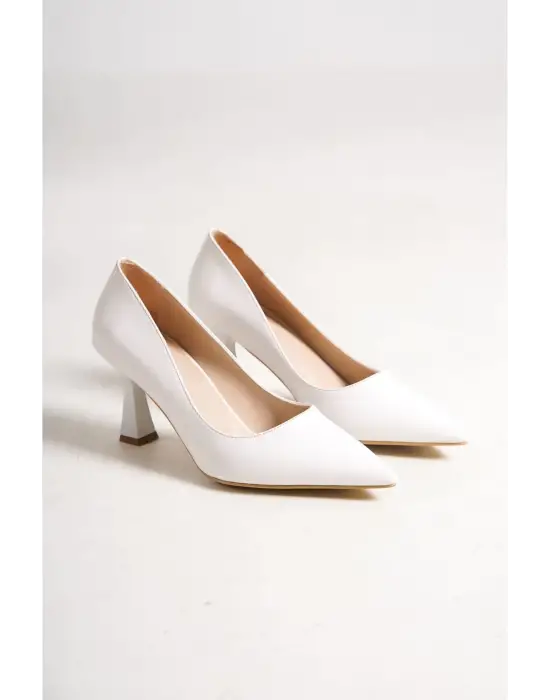Alexandra Kadın Beyaz Stiletto