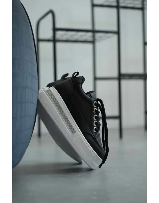 Alice Siyah Kadın Gizli Topuklu Sneaker