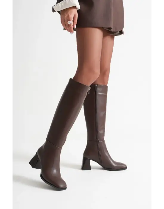 Arden Kadın Acı Kahve Kışlık Çizme