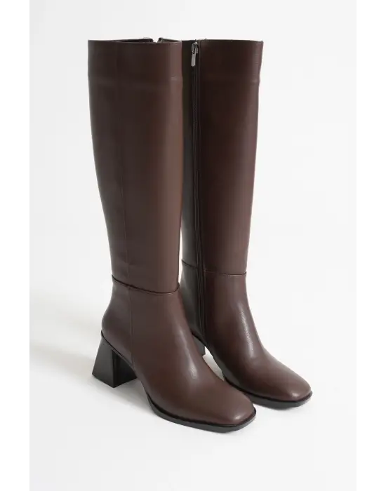 Arden Kadın Acı Kahve Kışlık Çizme