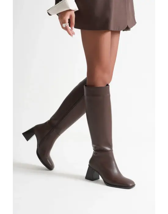 Arden Kadın Acı Kahve Kışlık Çizme