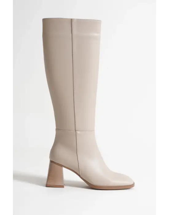 Arden Kadın Bej Kışlık Çizme