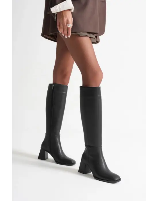 Arden Kadın Siyah Kışlık Çizme