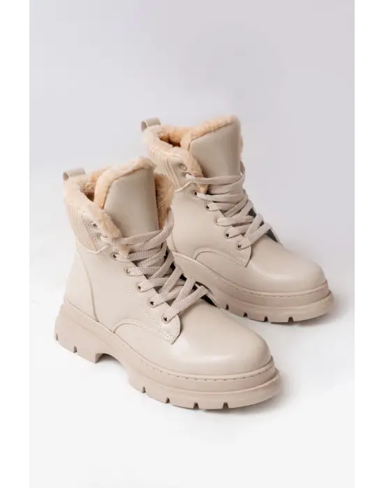 Bej Bağcıklı Günlük Kadın Bot