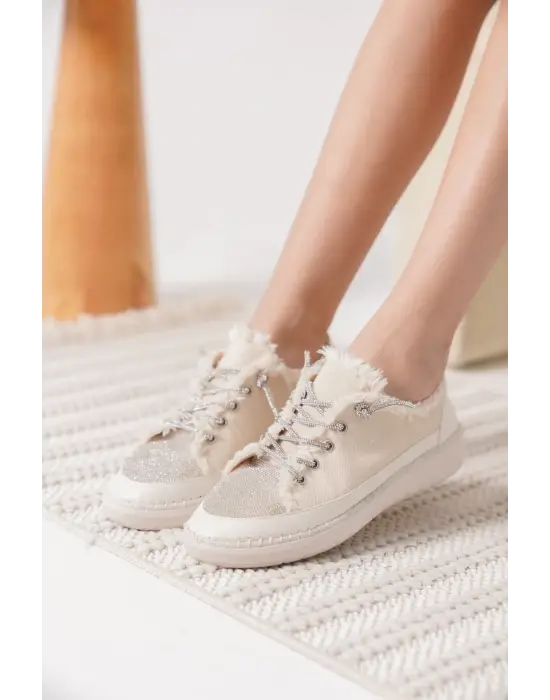 Bej Kadın Günlük Ayakkabı TR19MS01B