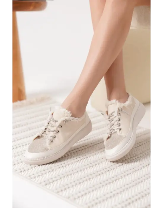 Bej Kadın Günlük Ayakkabı TR19MS01B