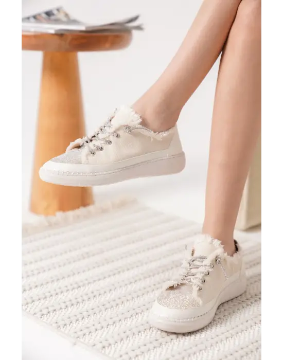 Bej Kadın Günlük Ayakkabı TR19MS01B