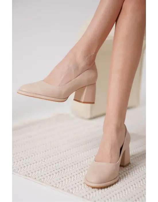 Candie Nude Cilt Kadın Stiletto