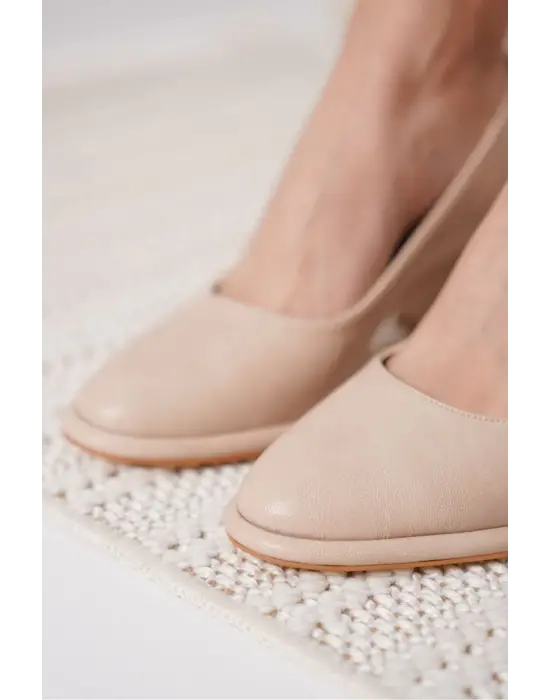 Candie Nude Cilt Kadın Stiletto
