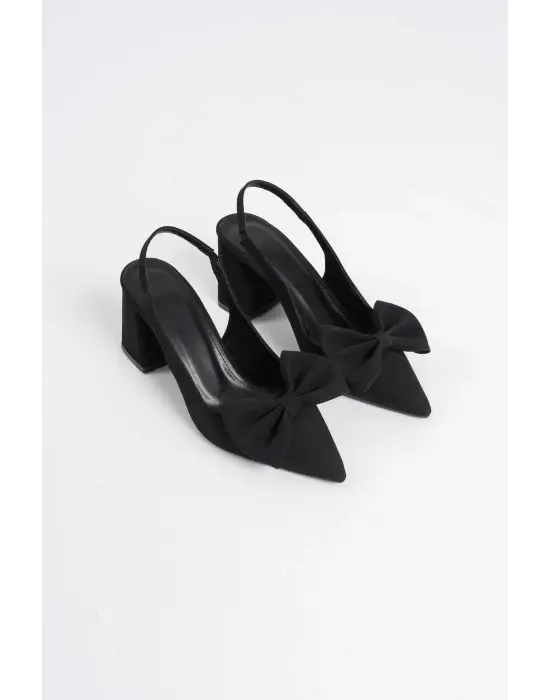 Candy Siyah Kadın Topuklu Ayakkabı