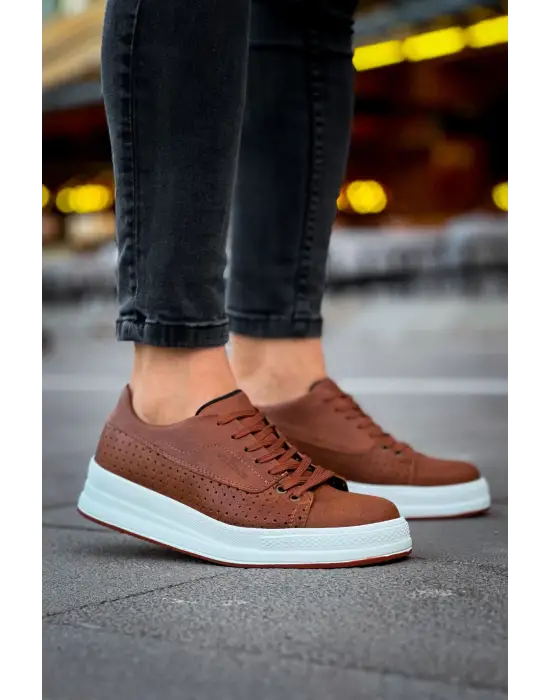 TB043 CBT Cowien Erkek Ayakkabi TABA