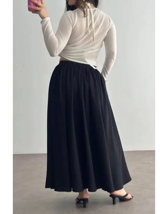 Cepli Keten Etek Siyah Kz24