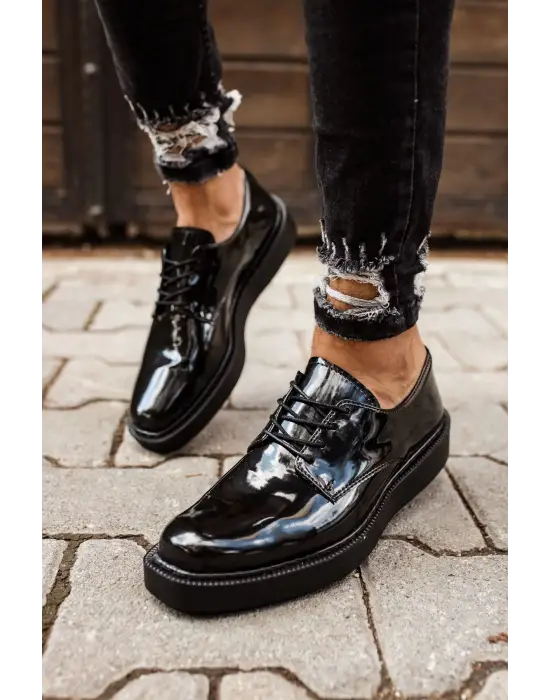 TB001 RST Classic Lace Erkek Ayakkabı SIYAH