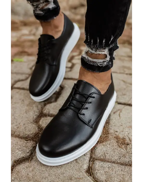 TB003 CBT Pelle Classica Erkek Ayakkabı SIYAH