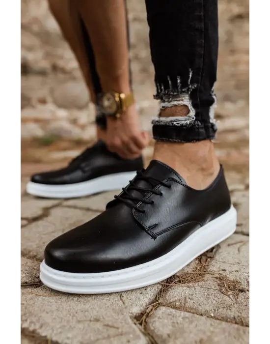 TB003 CBT Pelle Classica Erkek Ayakkabı SIYAH